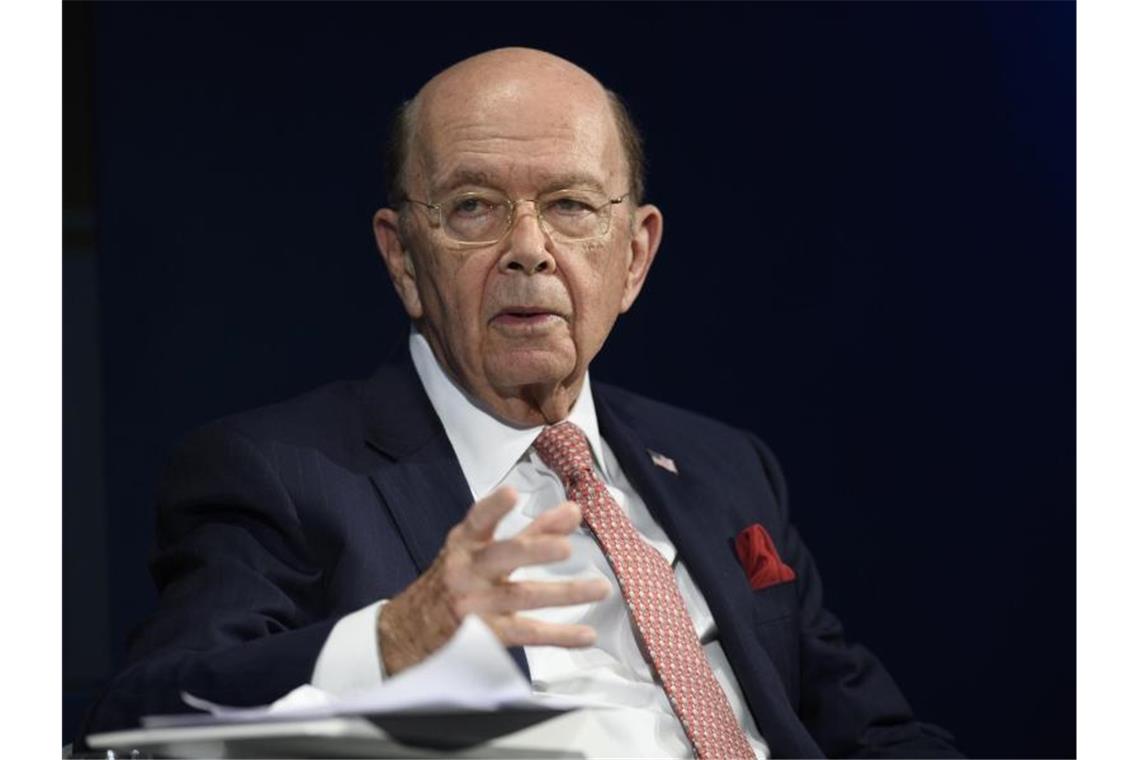 US-Handelsminister Wilbur Ross hat Hoffnungen auf ein schnelles Ende des Handelsstreits zwischen den USA und China gedämpft. Foto: Gian Ehrenzeller/Keystone