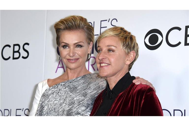 US-Moderatorin Ellen Degeneres hat über ihren Umzug nach Großbritannien mit ihrer Frau nach dem zweiten Wahlsieg von US-Präsidenten Donald Trump gesprochen. (Archivbild)