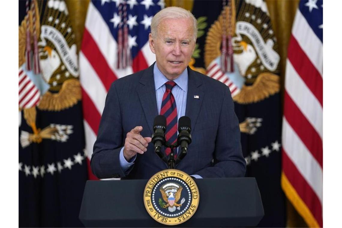 US-Präsident Biden fordert seinen Parteifreund Cuomo zum Rücktritt auf. Foto: Susan Walsh/AP/dpa