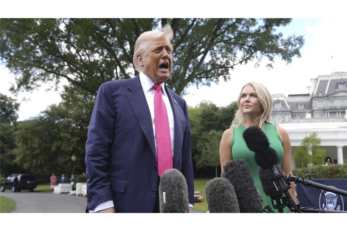 Trump: Keine Langstreckenraketen für die Ukraine geplant US-Präsident Donald Trump.