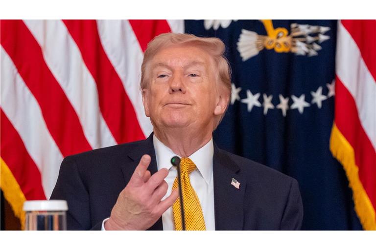 US-Präsident Donald Trump (Archivbild).