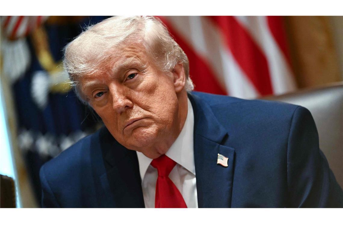 US-Präsident Donald Trump (Archivbild).
