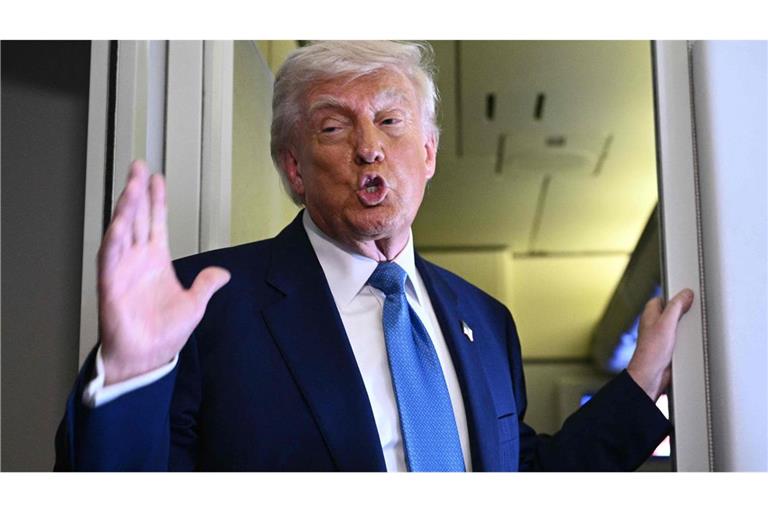 US-Präsident Donald Trump (Archivbild)
