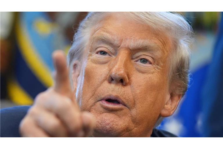 US-Präsident Donald Trump. (Archivfoto)