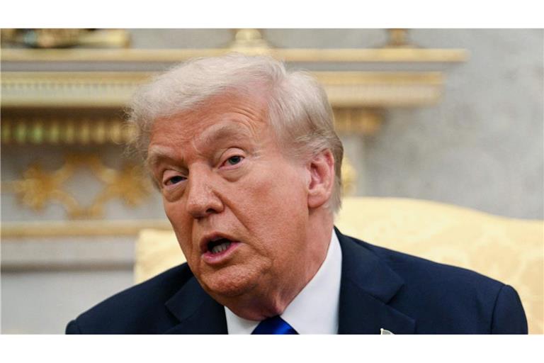 US-Präsident Donald Trump beansprucht den Friedensnobelpreis für sich und dürfte sich durch die Einigung auf eine Waffenruhe im Gazastreifen bestätigt sehen. (Archivbild)