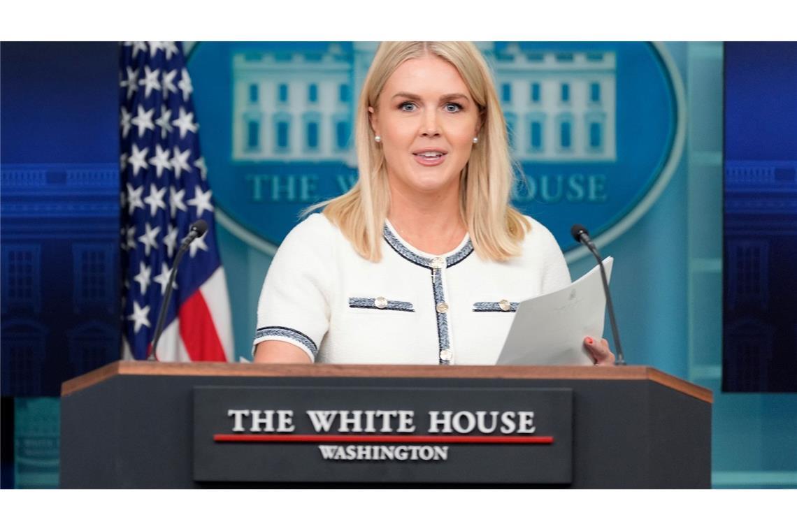 Trump bedauert Israels Angriff in Katar US-Präsident Donald Trump bedauert, dass Katar Ort eines israelischen Angriffs auf die islamistische Hamas geworden ist - sagt die Pressesprecherin des Weißen Hauses, Karoline Leavitt. (Archivbild)