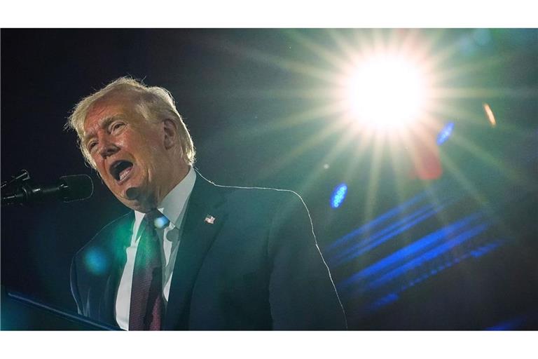 US-Präsident Donald Trump droht dem Iran.