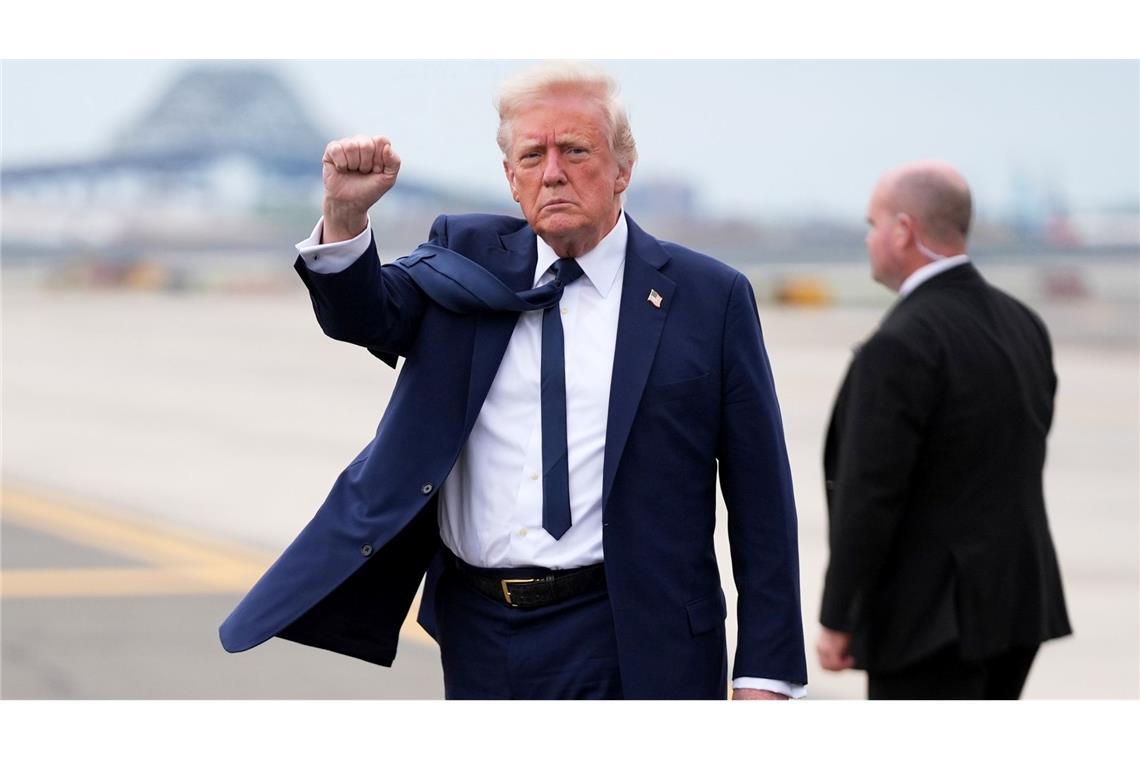 US-Präsident Donald Trump droht dem Iran mit Vernichtung. (Archivbild)