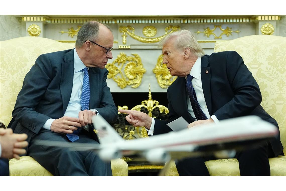 US-Präsident Donald Trump empfängt Bundeskanzler Friedrich Merz (CDU) im Weißen Haus.