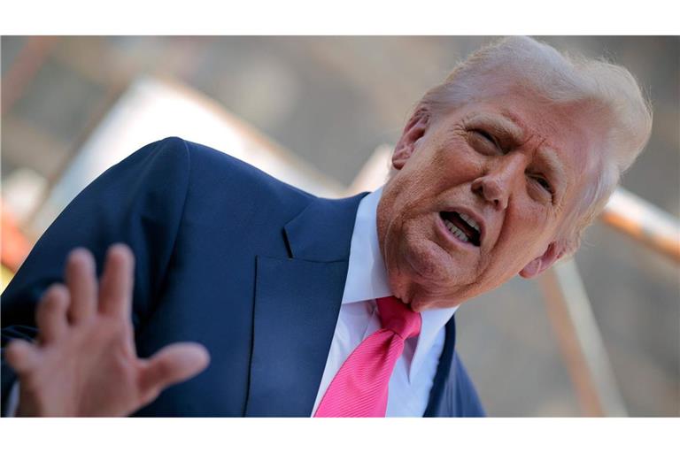 US-Präsident Donald Trump erhöht den Druck auf Russland (Symbolbild).