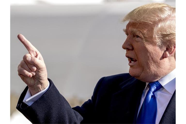 US-Präsident Donald Trump. Foto: Andrew Harnik/AP/dpa