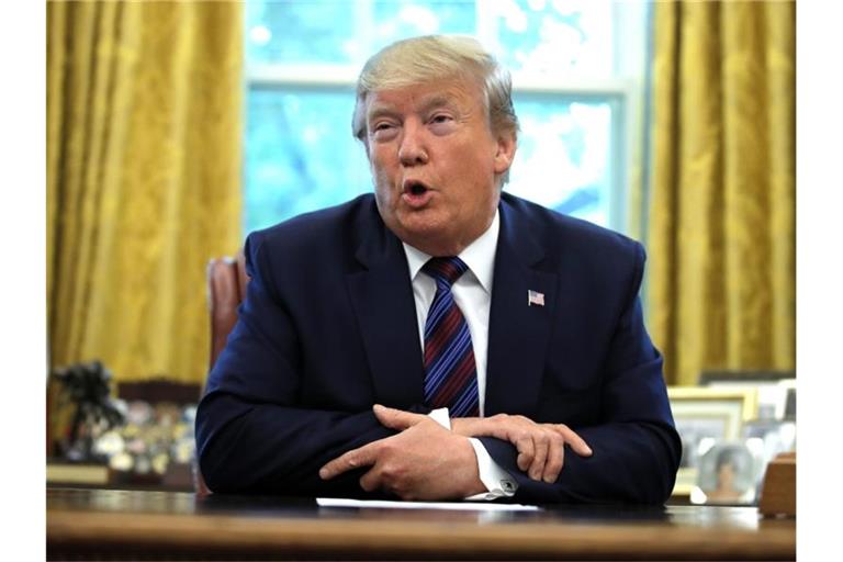 US-Präsident Donald Trump. Foto: Carolyn Kaster/AP