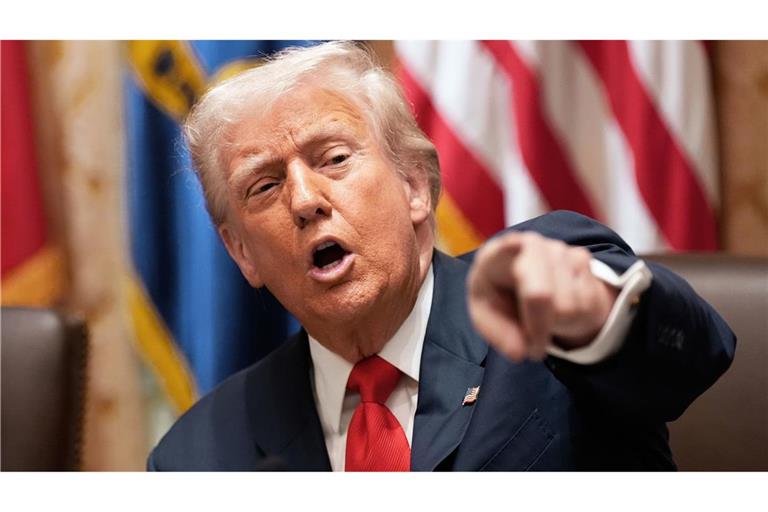 US-Präsident Donald Trump hat der ultrarechten Republikanerin Marjorie Taylor Greene die Unterstützung entzogen (Archivbild).