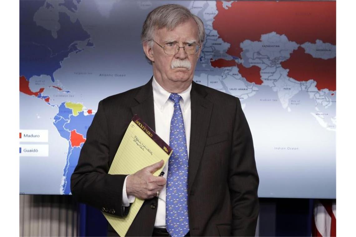 US-Präsident Donald Trump hat seinen Nationalen Sicherheitsberater John Bolton entlassen. Foto: Evan Vucci/AP