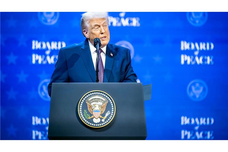 US-Präsident Donald Trump hat seinen umstrittenen "Friedensrat" ins Leben gerufen.