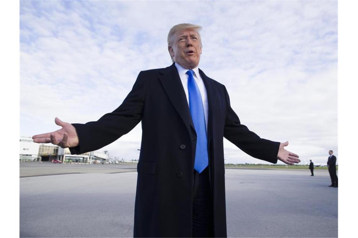 US-Präsident Donald Trump: „Ich mache mir keine Sorgen. Sie brauchen uns, wir brauchen sie nicht.“ Foto: Alex Brandon/AP