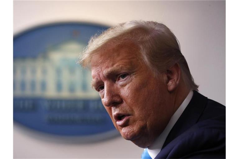 US-Präsident Donald Trump im Weißen Haus. Foto: Alex Brandon/AP/dpa