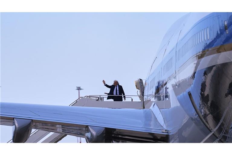 US-Präsident Donald Trump könnte eine Air Force One geschenkt bekommen.