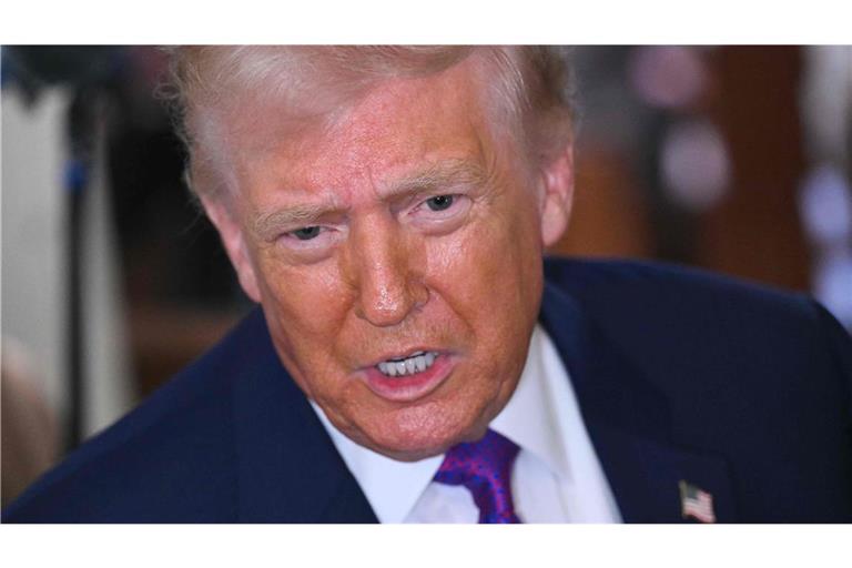 US-Präsident Donald Trump kritisierte die Entscheidung des Obersten Gerichts. (Archivbild)