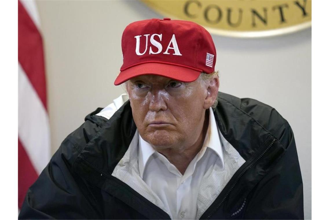 Trump reist am Dienstag nach Kenosha US-Präsident Donald Trump kündigt einen Besuch in Kenosha an. Foto: Alex Brandon/AP/dpa
