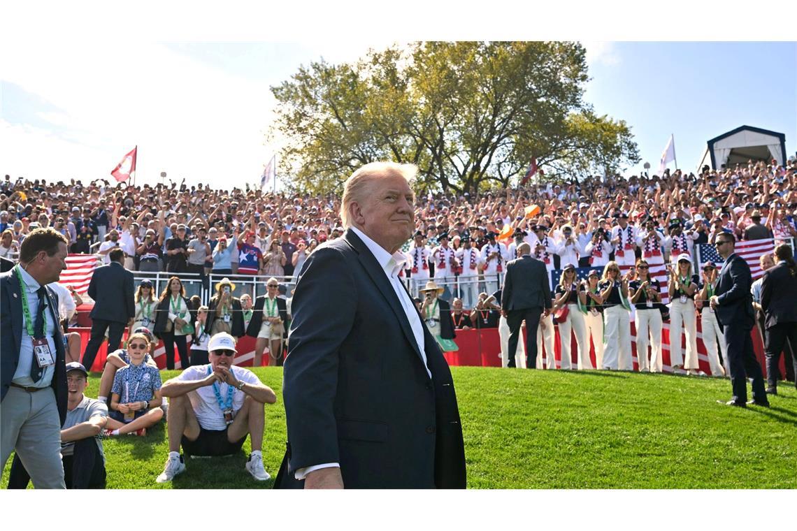 Trotz Trump: Europas Golfer glänzen beim Ryder-Cup-Auftakt