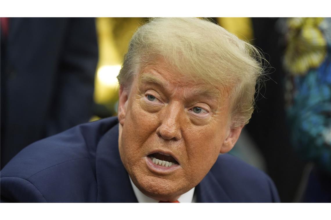 Trump nennt Musk „komplett entgleist“ US-Präsident Donald Trump setzt seine verbalen Attacken auf Elon Musk fort. (Archivbild)