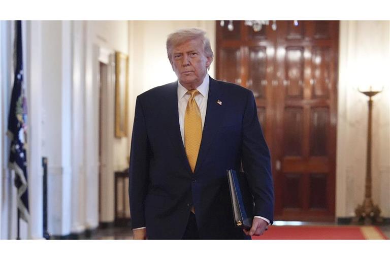 US-Präsident Donald Trump steht unter Druck (Symbolbild).