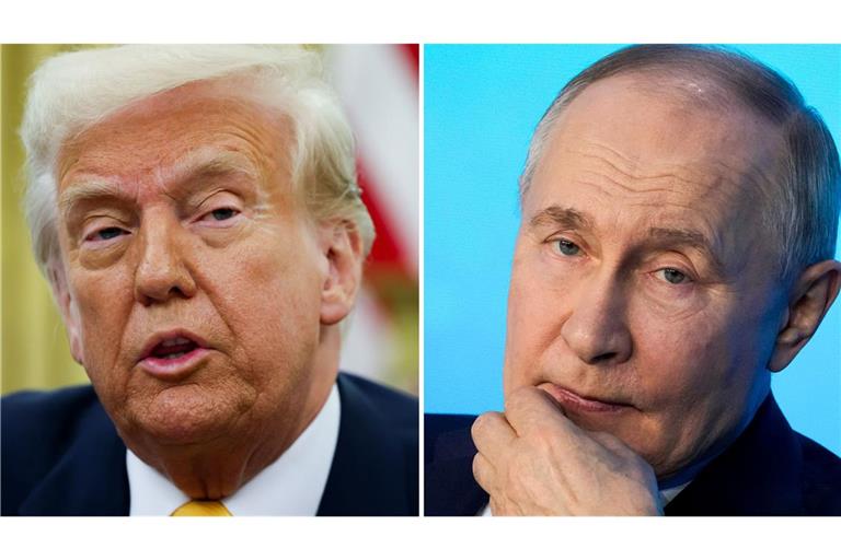 US-Präsident Donald Trump und der russische Staatschef Wladimir Putin.