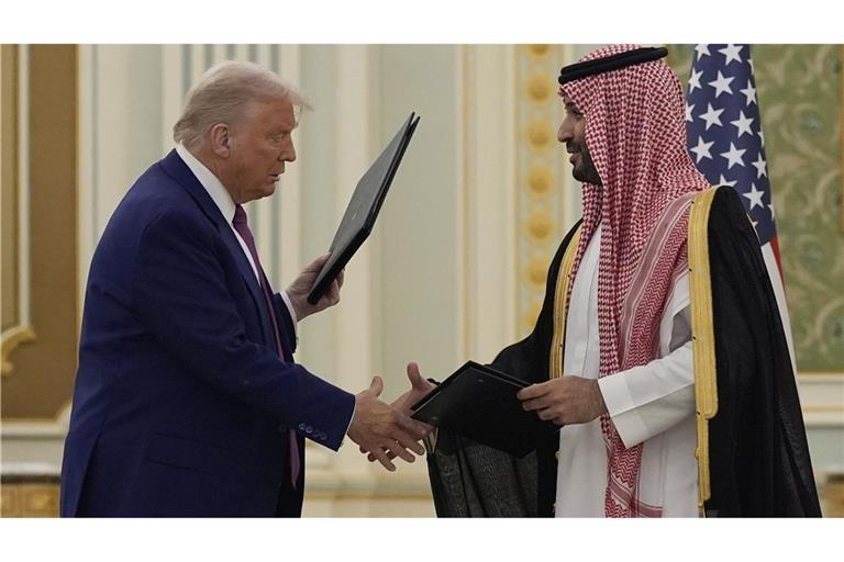 US-Präsident Donald Trump und der saudische Kronprinz Mohammed bin Salman