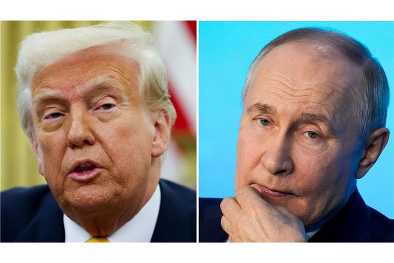 US-Präsident Donald Trump und Kreml-Chef Wladimir Putin (Archivbild).