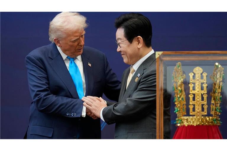 US-Präsident Donald Trump und Südkoreas Präsident Lee Jae Myung haben bei ihrem Treffen am Mittwoch über atomgetriebene U-Boote gesprochen.