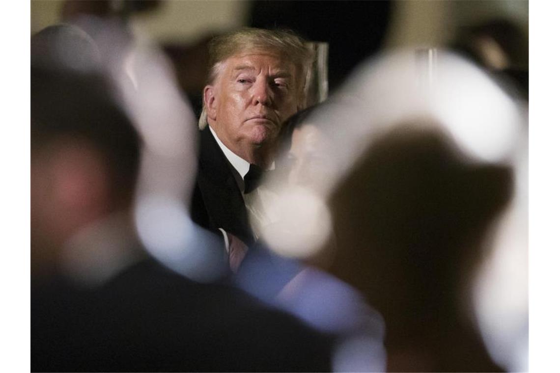 USA verlegen Truppen in den Nahen Osten US-Präsident Donald Trump verlegt weitere Truppen in den Nahen Osten. Foto: Alex Brandon/AP