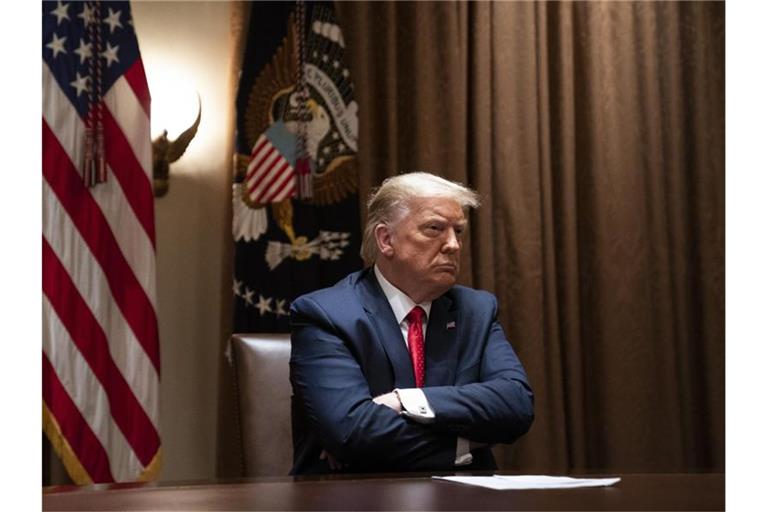 US-Präsident Donald Trump wehrt sich seit langem gegen Einblicke zum Beispiel in seine Steuererklärungen. Foto: Evan Vucci/AP/dpa