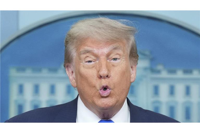 US-Präsident Donald Trump will die Frist der Zölle verschieben (Archivfoto).