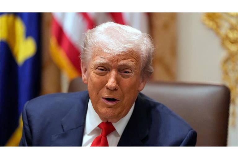 US-Präsident Donald Trump will die Hamas entwaffnet sehen - notfalls mit Gewalt.
