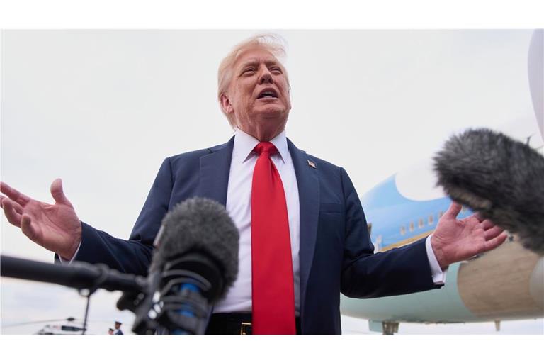 US-Präsident Donald Trump will neue Waffen an die Ukraine liefern.