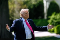 US-Präsident Donald Trump wirft dem Iran einen Bruch der Waffenruhe vor (Archivbild).