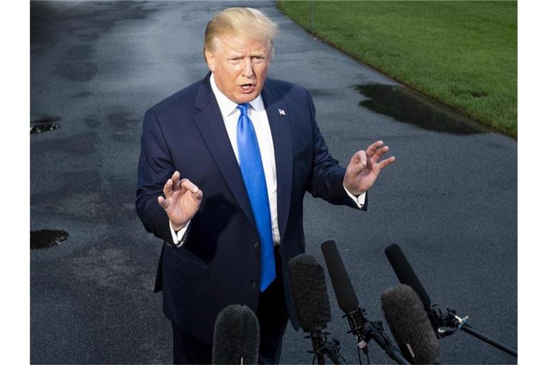 US-Präsident Donald Turmp: „Es ist Zeit für den Kongress, das gleiche zu tun.“ Foto: Michael Brochstein/Zuma Wire