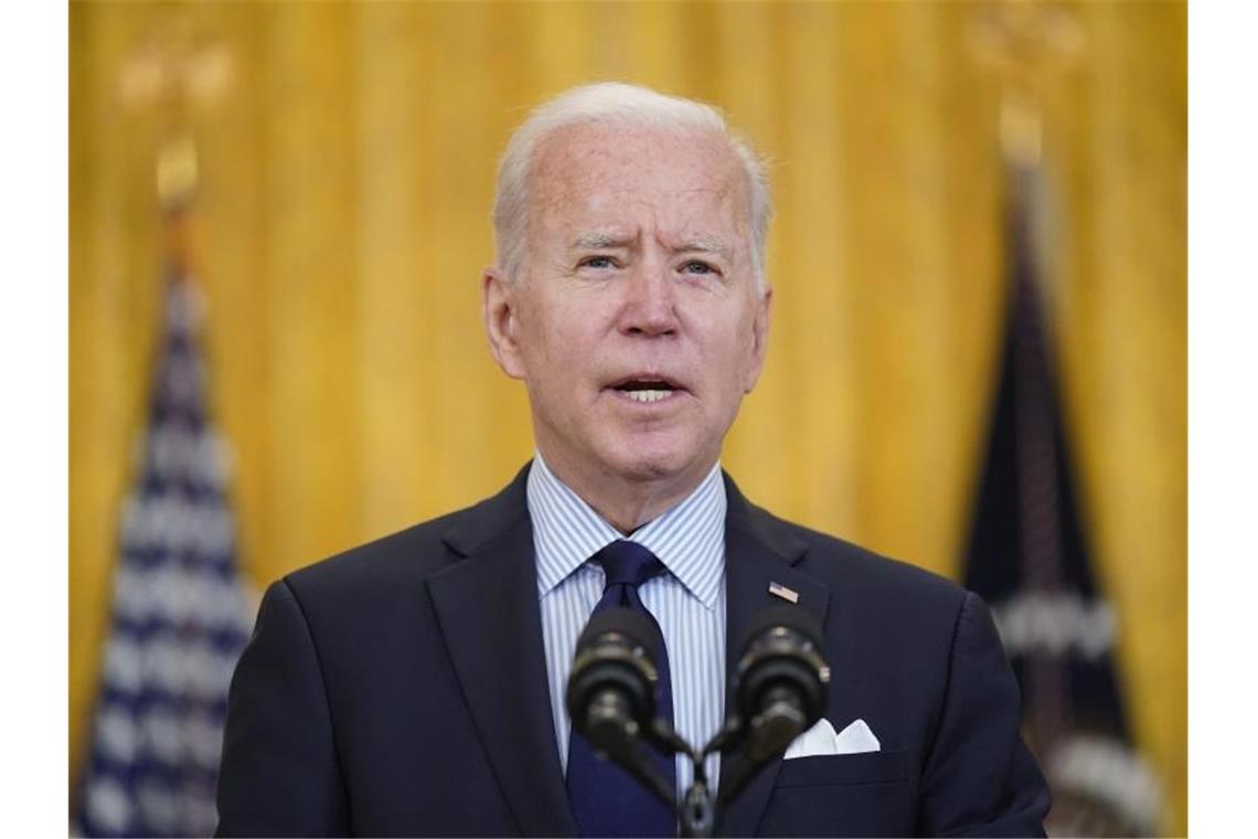 US-Präsident Joe Biden: „Immer noch dabei, uns aus einem wirtschaftlichen Kollaps herauszuwinden.“. Foto: Patrick Semansky/AP/dpa