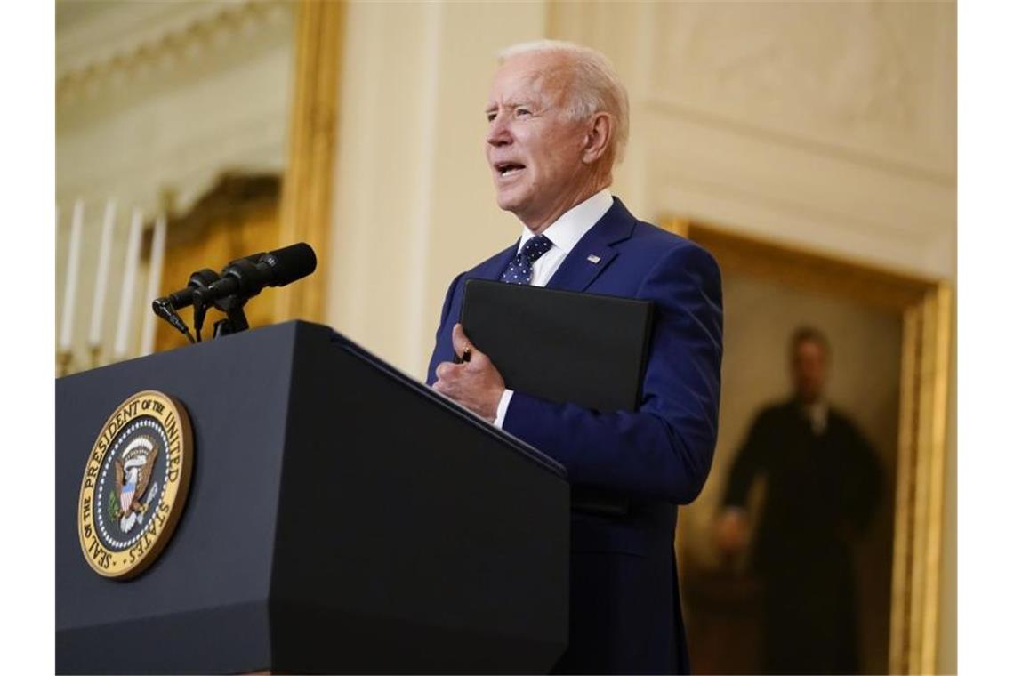 US-Präsident Joe Biden ist erstmals in seiner Amtszeit zum Golfspielen gegangen. Foto: Andrew Harnik/AP/dpa