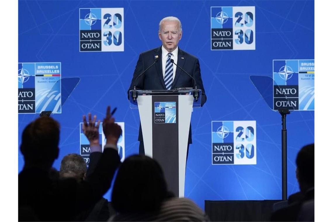 US-Präsident Joe Biden ist seit vergangener Woche auf Europatour. Foto: Patrick Semansky/ AP/dpa
