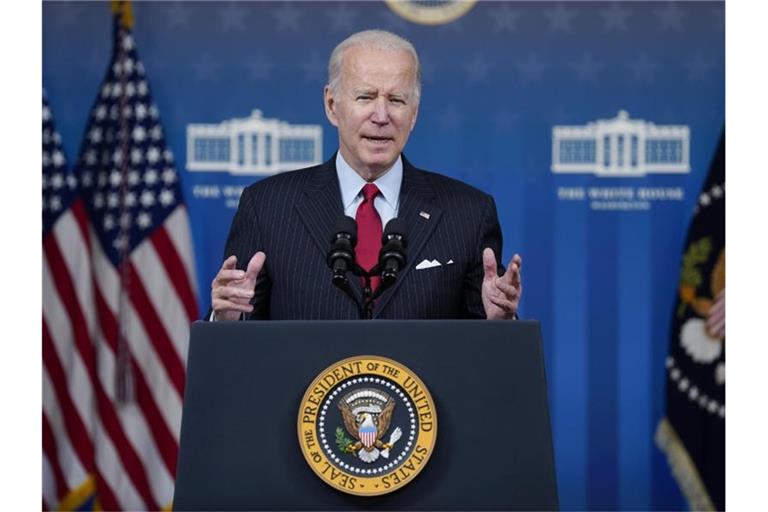 US-Präsident Joe Biden legt wert auf bilaterale Beziehungen mit Deutschland. Foto: Evan Vucci/AP/dpa