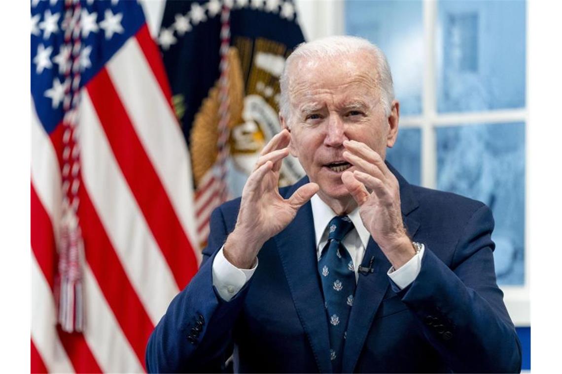 US-Arbeitslosenquote fällt auf 3,9 Prozent US-Präsident Joe Biden spricht von einem „historischen Tag für die Erholung unserer Wirtschaft“. Foto: Andrew Harnik/AP/dpa