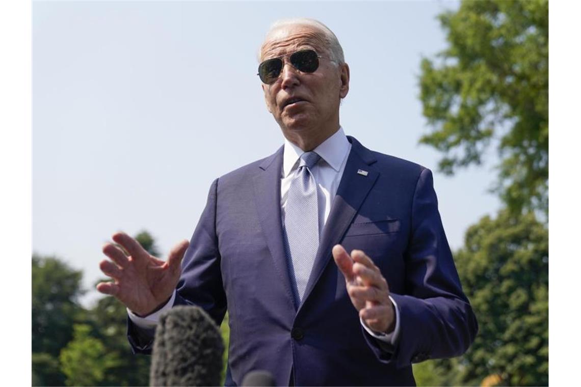 US-Präsident Joe Biden warnt vor den verheerenden Folgen des Klimawandels. Foto: Andrew Harnik/AP/dpa