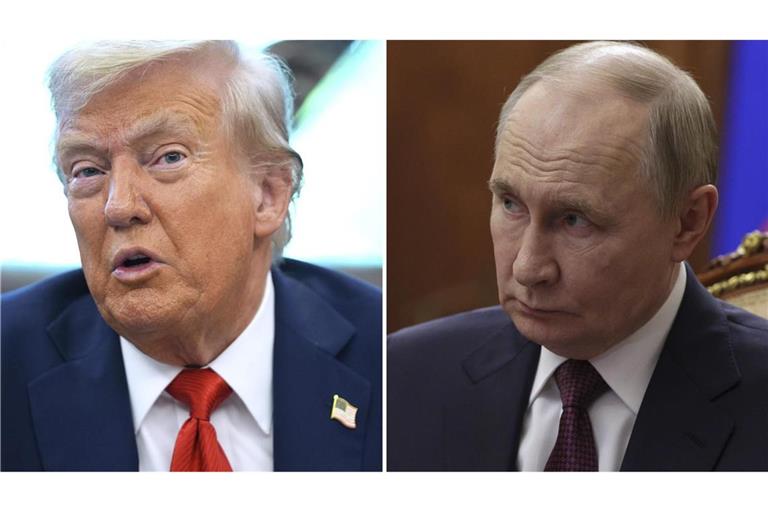 US-Präsident Trump bestätigt ein weiteres Gespräch mit Kremlchef Putin. (Archivbild)