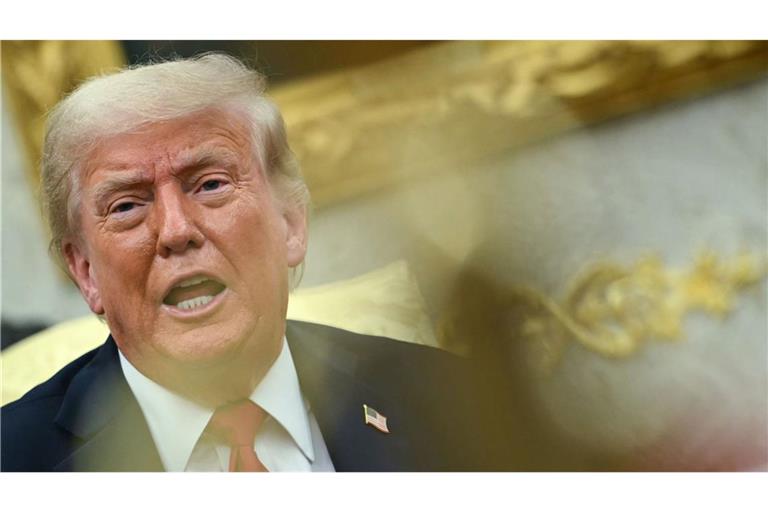 US-Präsident Trump droht Russlands Handelspartnern mit hohen Zöllen.