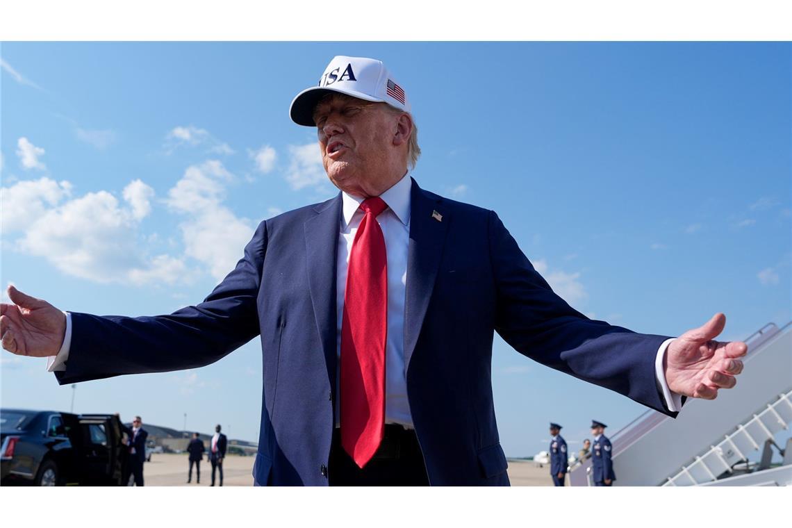 Hamas berät mit Palästinenser-Gruppen über Waffenruhe US-Präsident Trump glaubt an die Gesprächsbereitschaft des Irans.