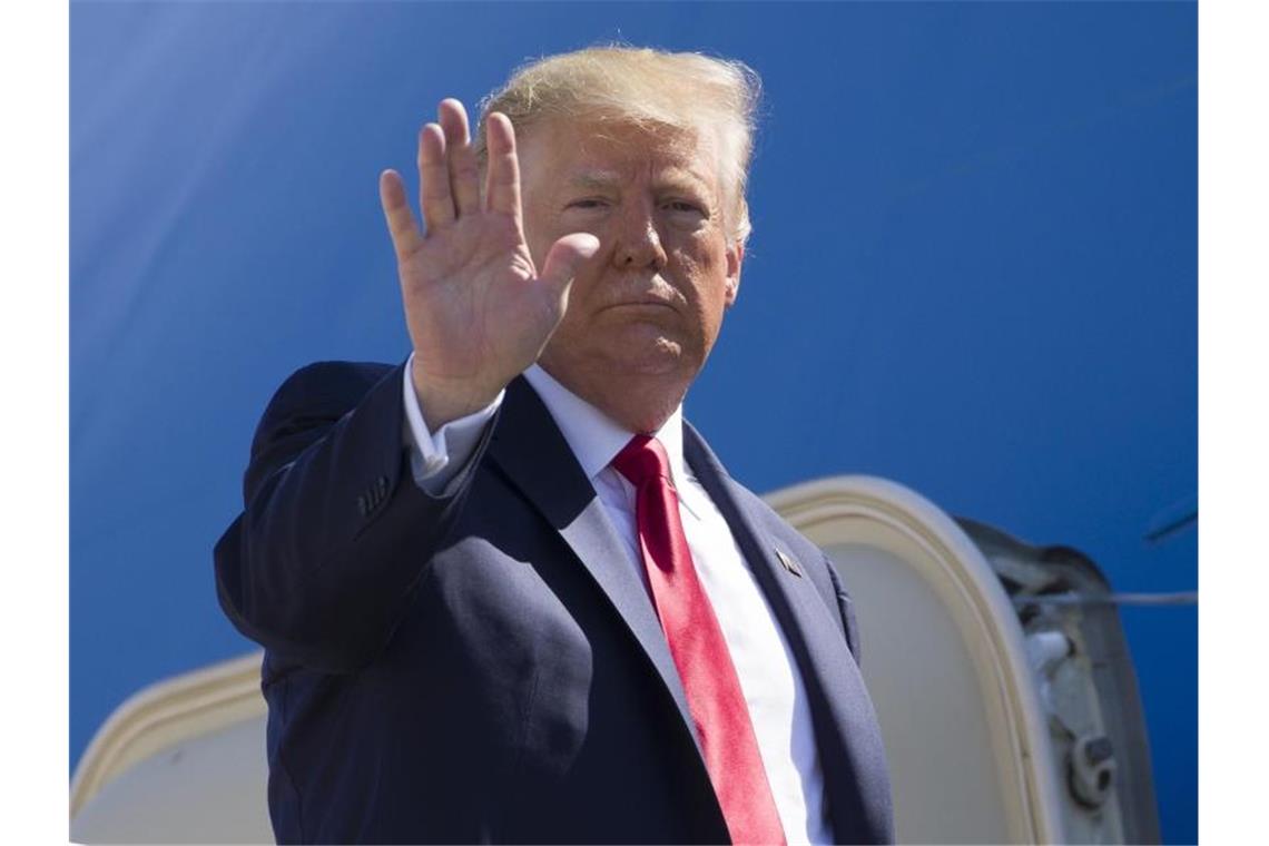 US-Präsident Trump hatte schon im Juni mit Massenabschiebungen gedroht, die Frist dafür dann aber verschoben. Foto. Alex Brandon/AP Foto: Alex Brandon