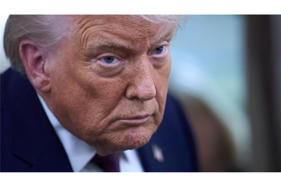 US-Präsident Trump hatte sich kürzlich für einen Regierungswechsel im Iran ausgesprochen. (Archivbild)