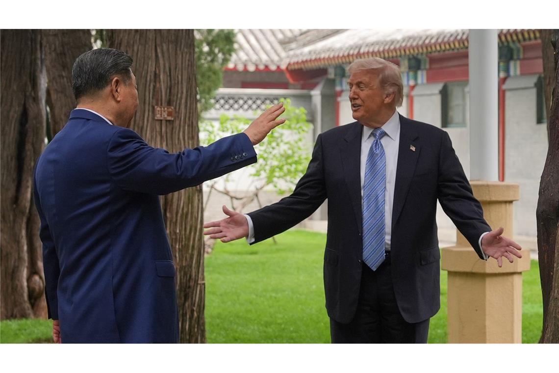 US-Präsident Trump in China